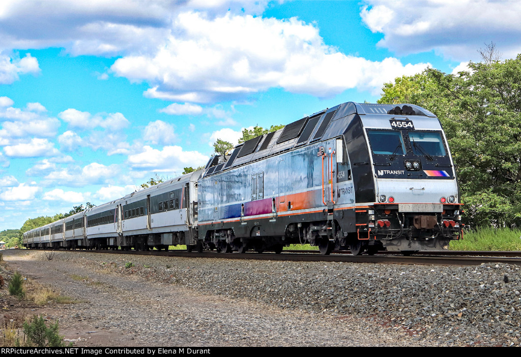 NJT 4554 on train 5440